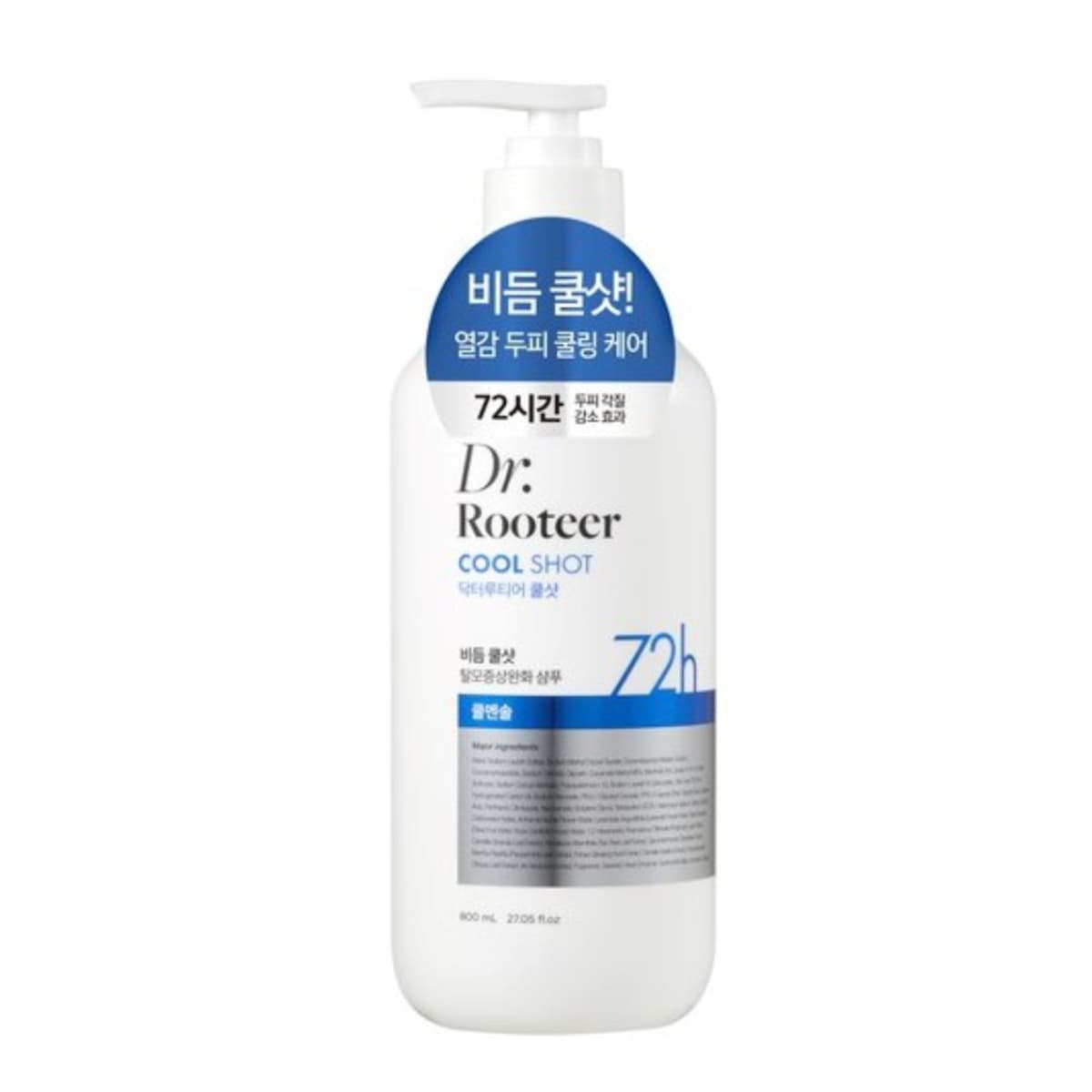 Shampoo dr. rooteer anti dandruff&hair cool menthol 800ml