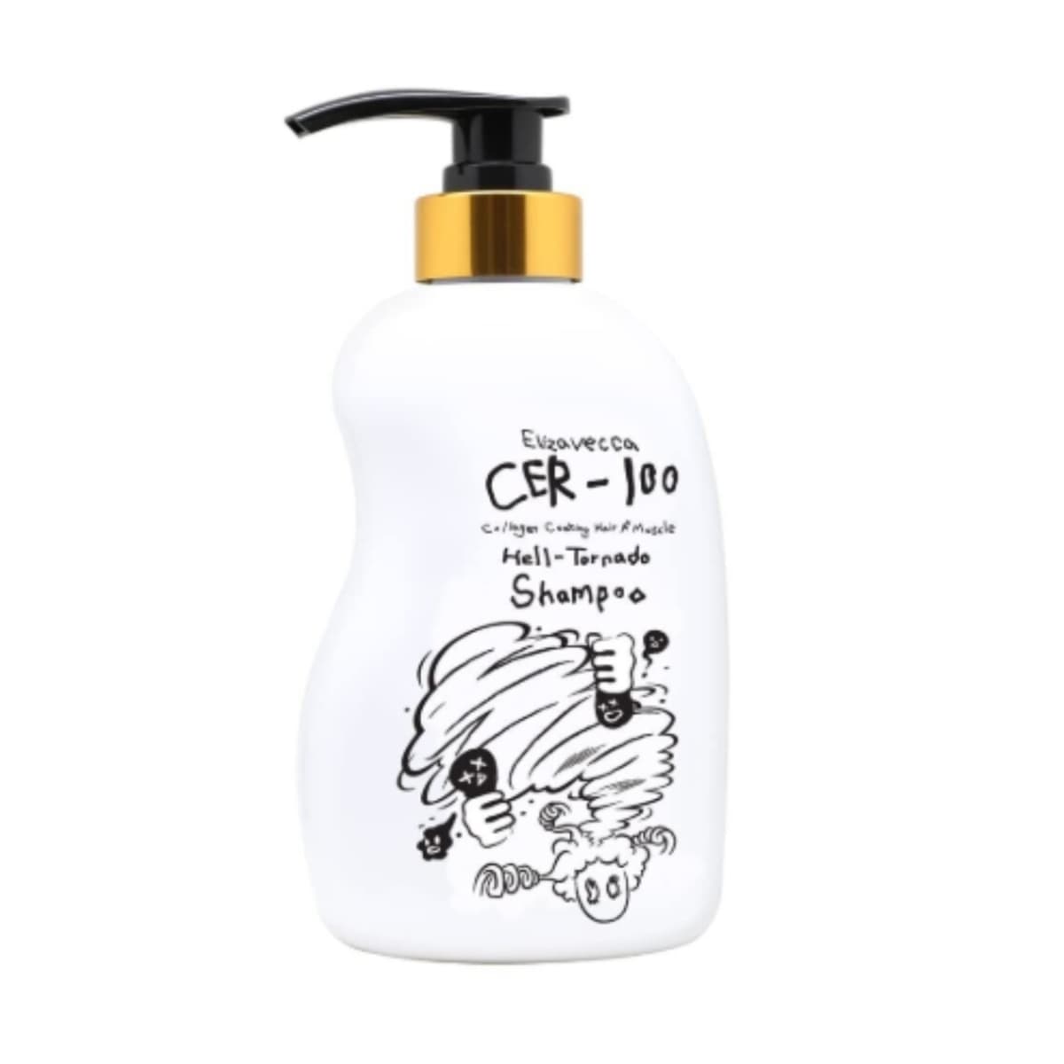 Shampoo elizavecca cer-100 collagen coating hell tornado 500ml