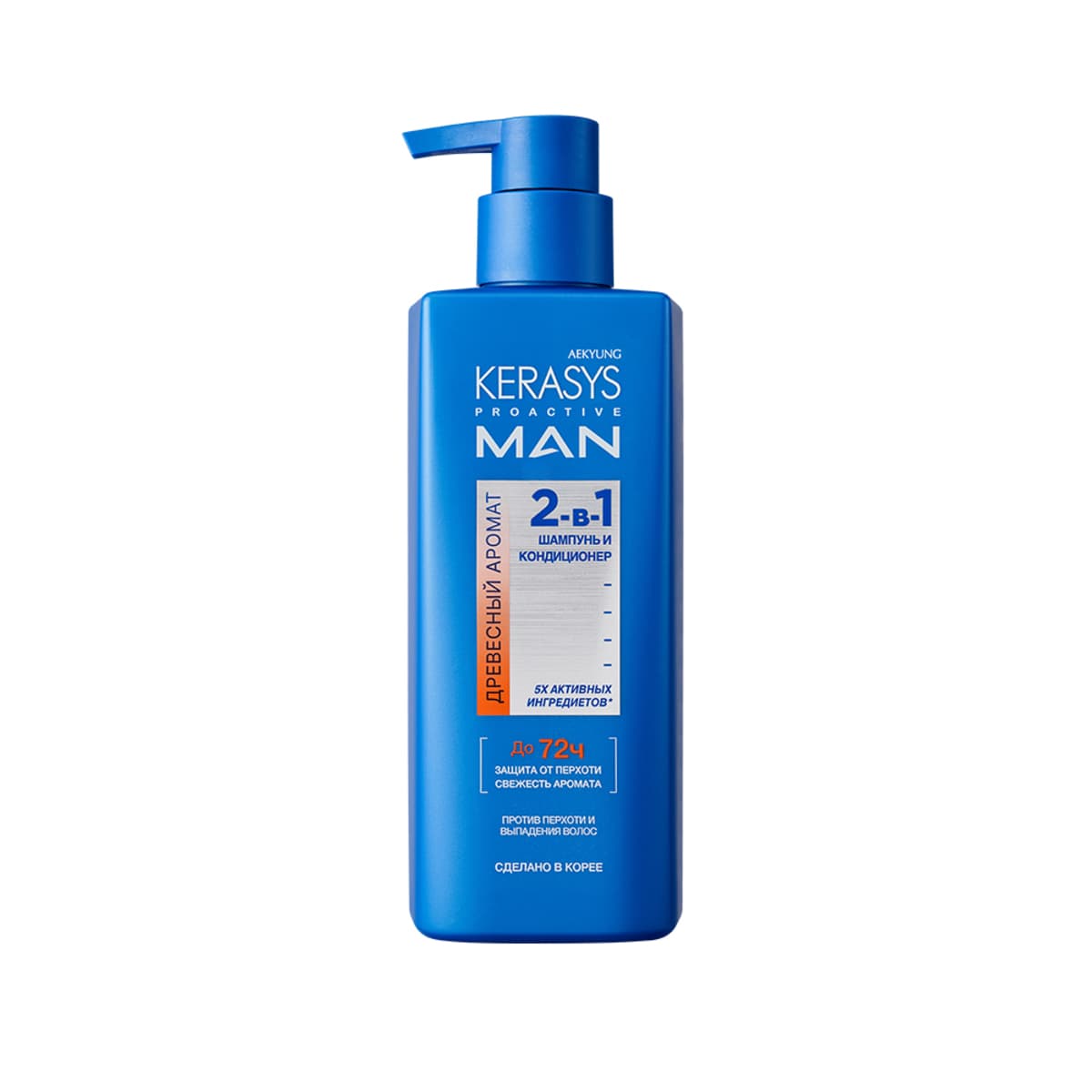 Shampoo kerasys pro active man 2in1 woody 400ml