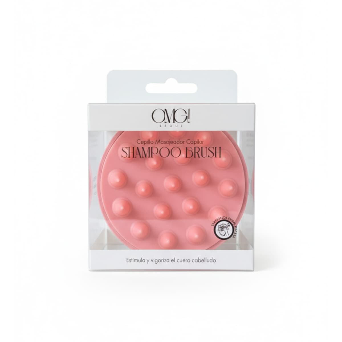Shampoo omg brush-rosa