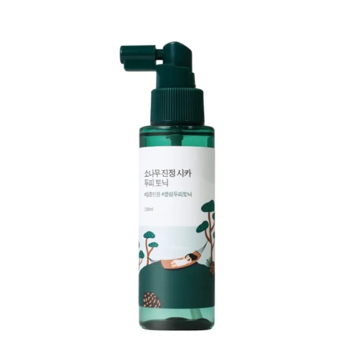 Tônico capilar round lab pine calming cica 100ml