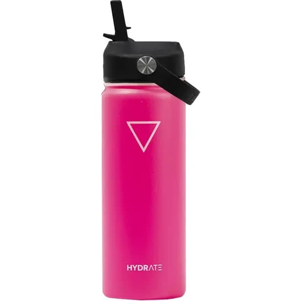 Garrafa térmica hydrate 500 532ml rosa flamenco