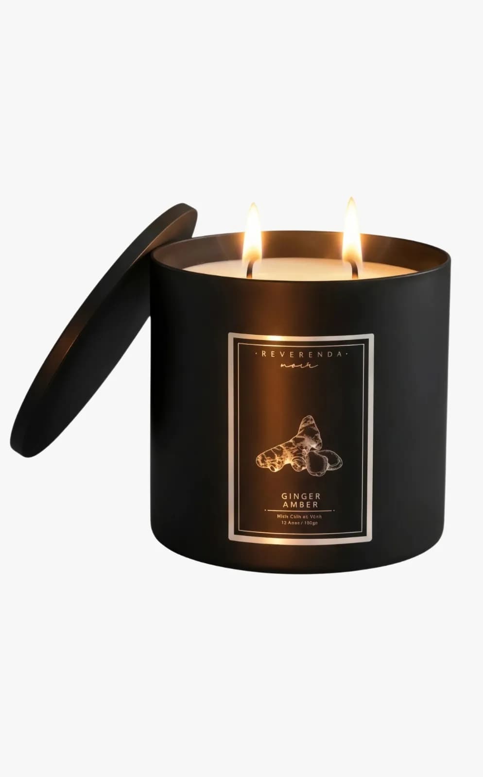 Vela reverenda ginger amber 500gr