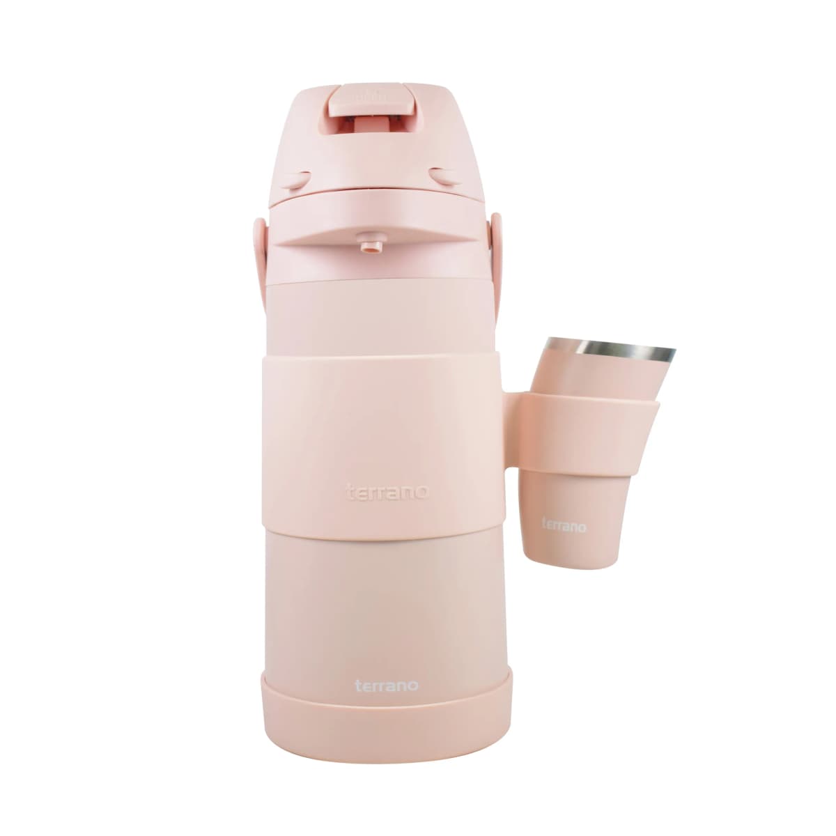 Kit tererê terrano jarra+guampa 1.9l rosa