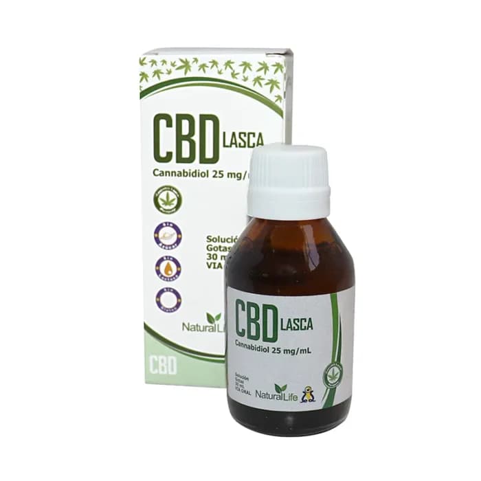 CBD Lasca 25mg/mL Gotas Orais 30ml