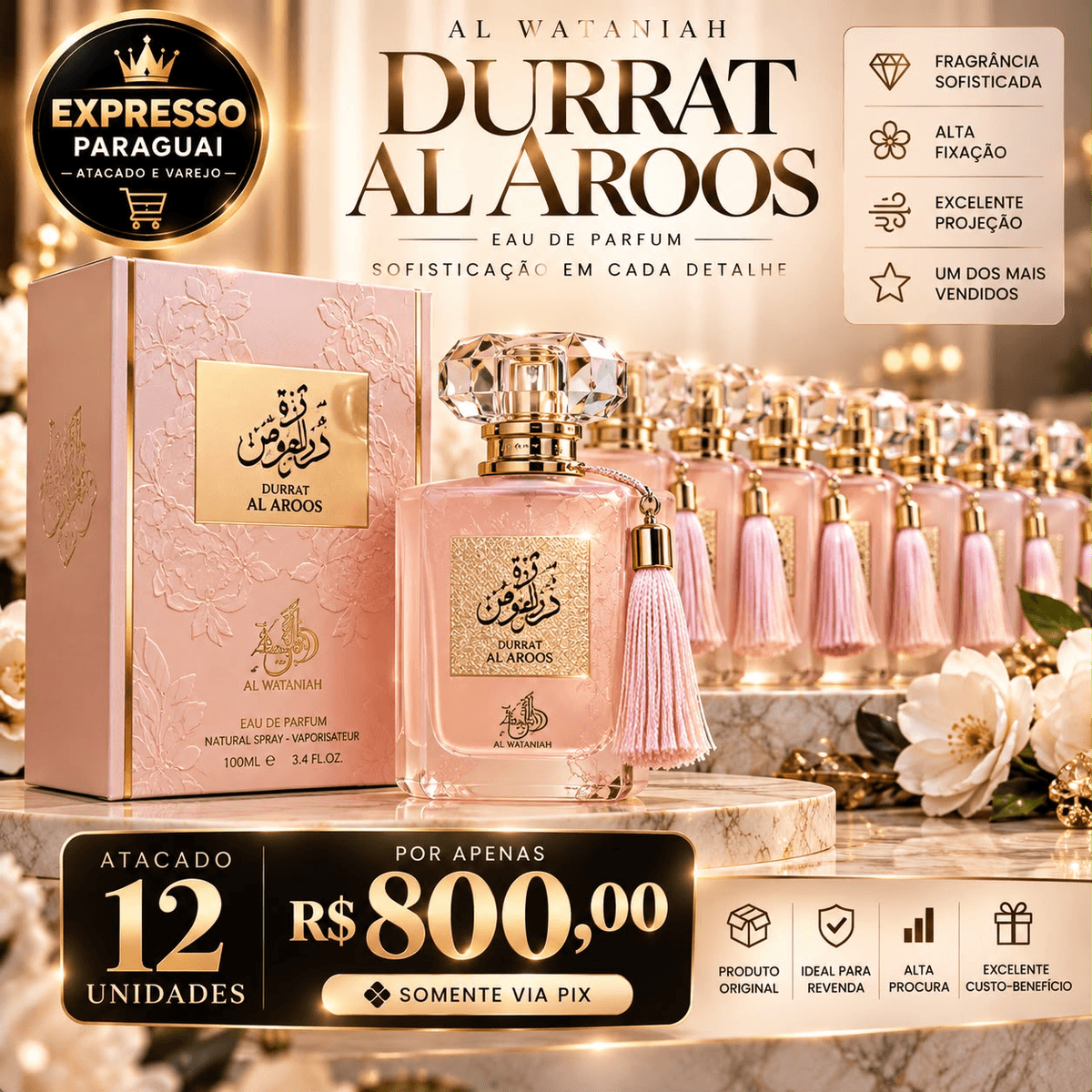 Combo 12x Al Wataniah Durrat Al Aroos — foto 1