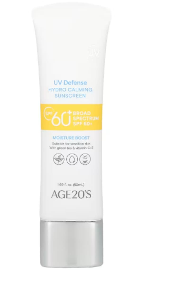 Protetor solar age 20s uv defense hydro calming spf 60+