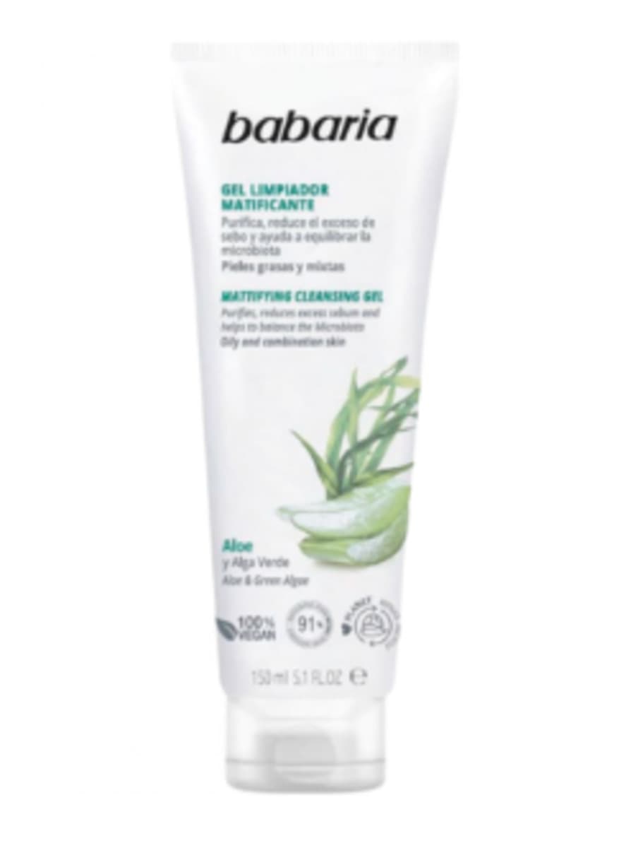 Gel de limpeza babaria matificante 150ml