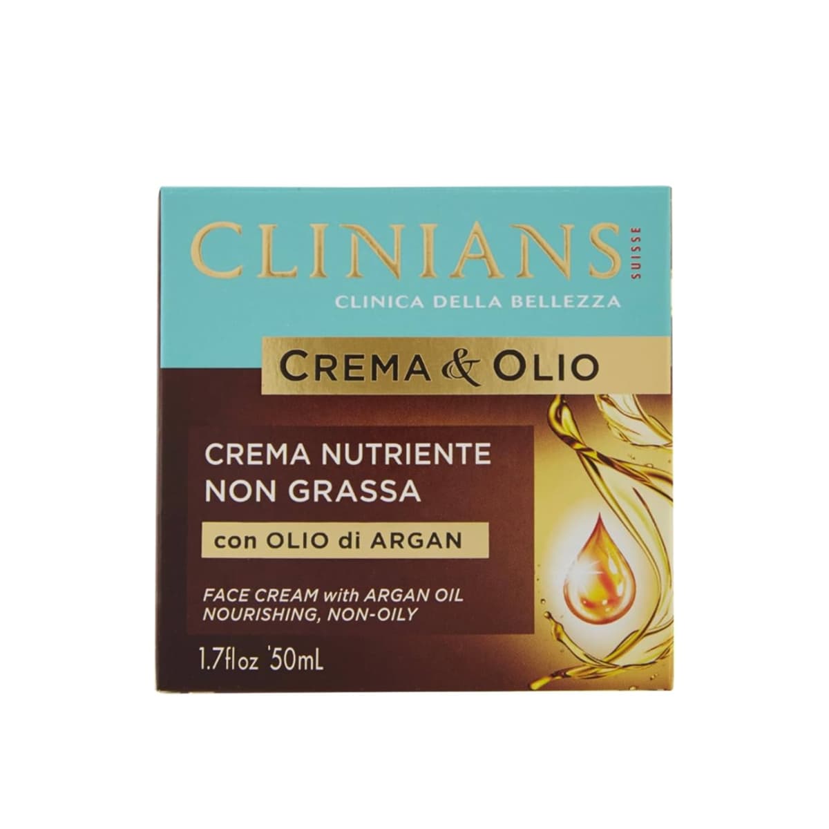 Creme e óleo de argan clinians 50ml