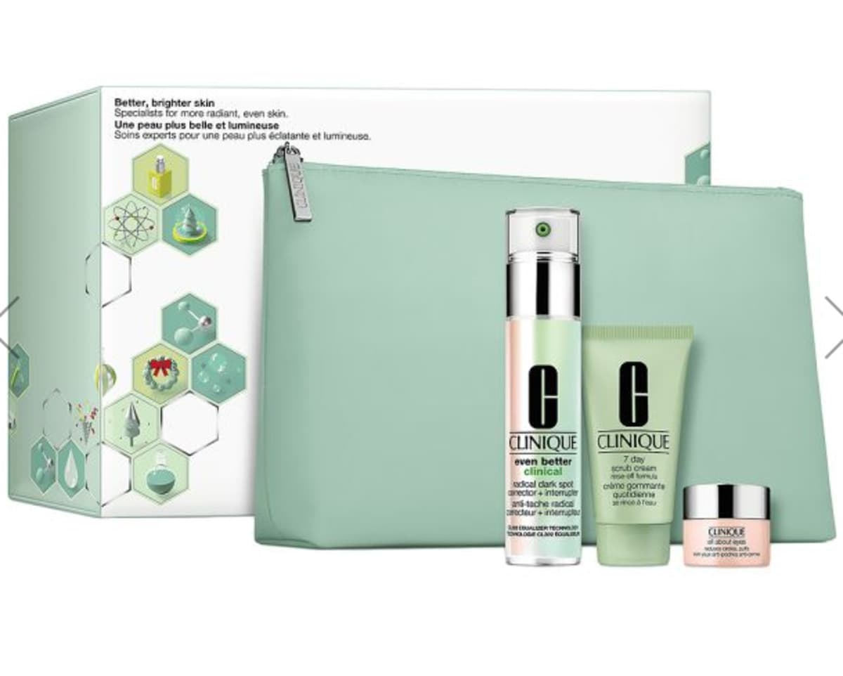 Clinique better, brighter skin set