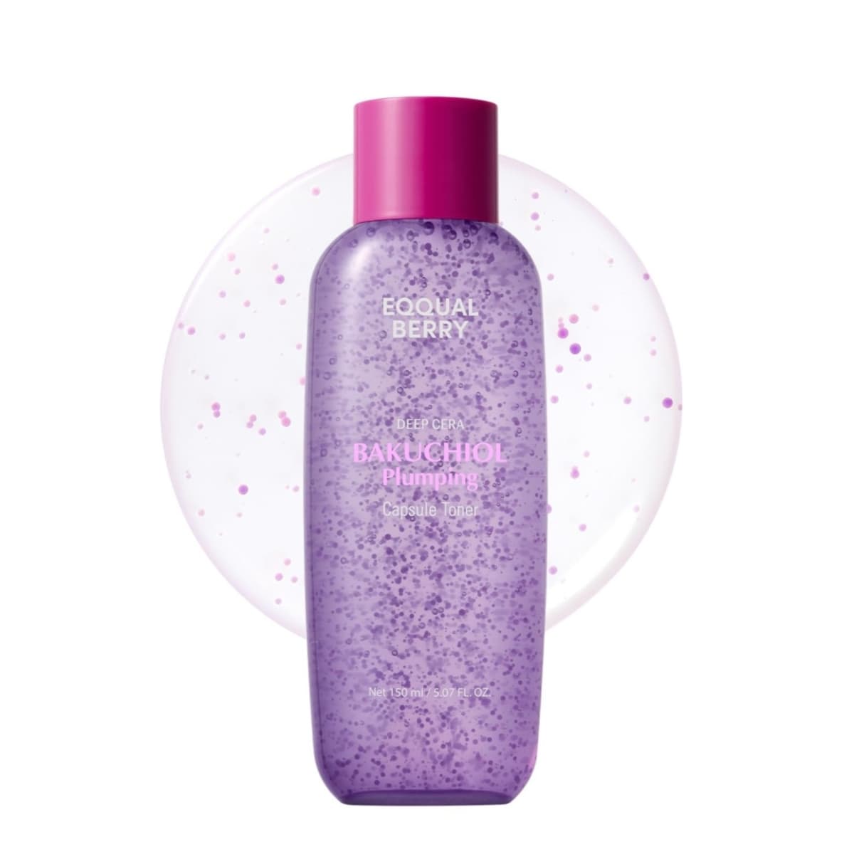 Tônico eqqualberry bakuchiol plumping capsule 150ml