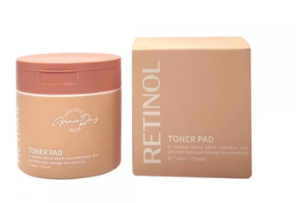 Pad tônico graceday retinol 70pads