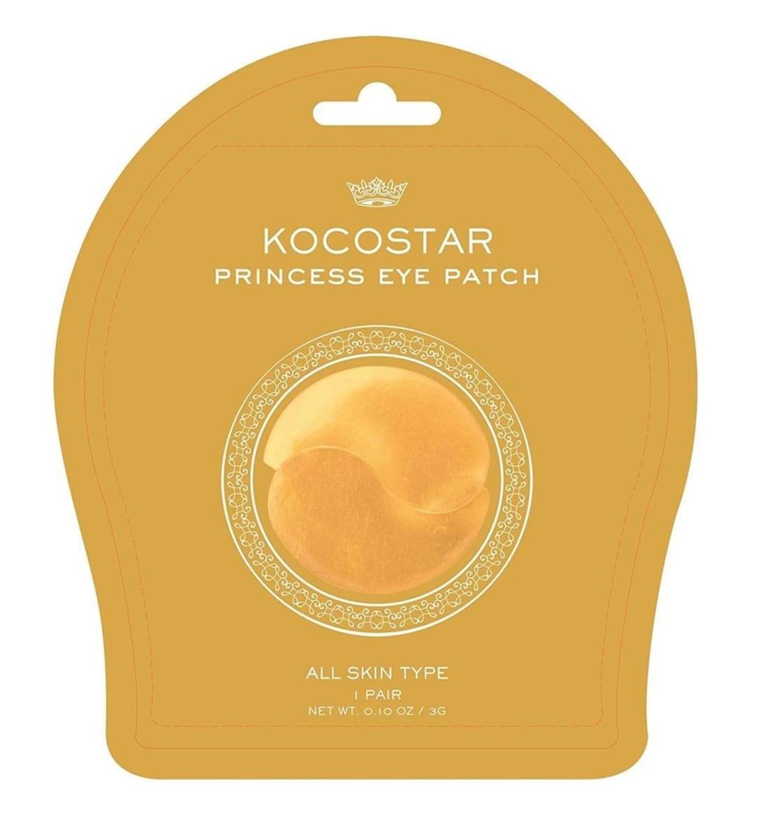 Patch para olhos kocostar princess gold - 3g