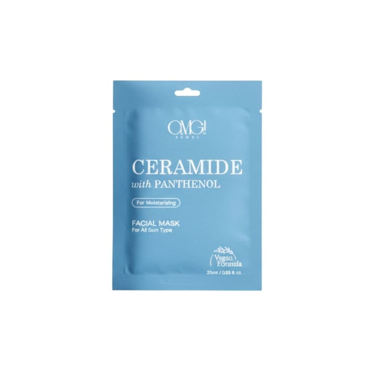 Máscara facial omg ceramide with panthenol