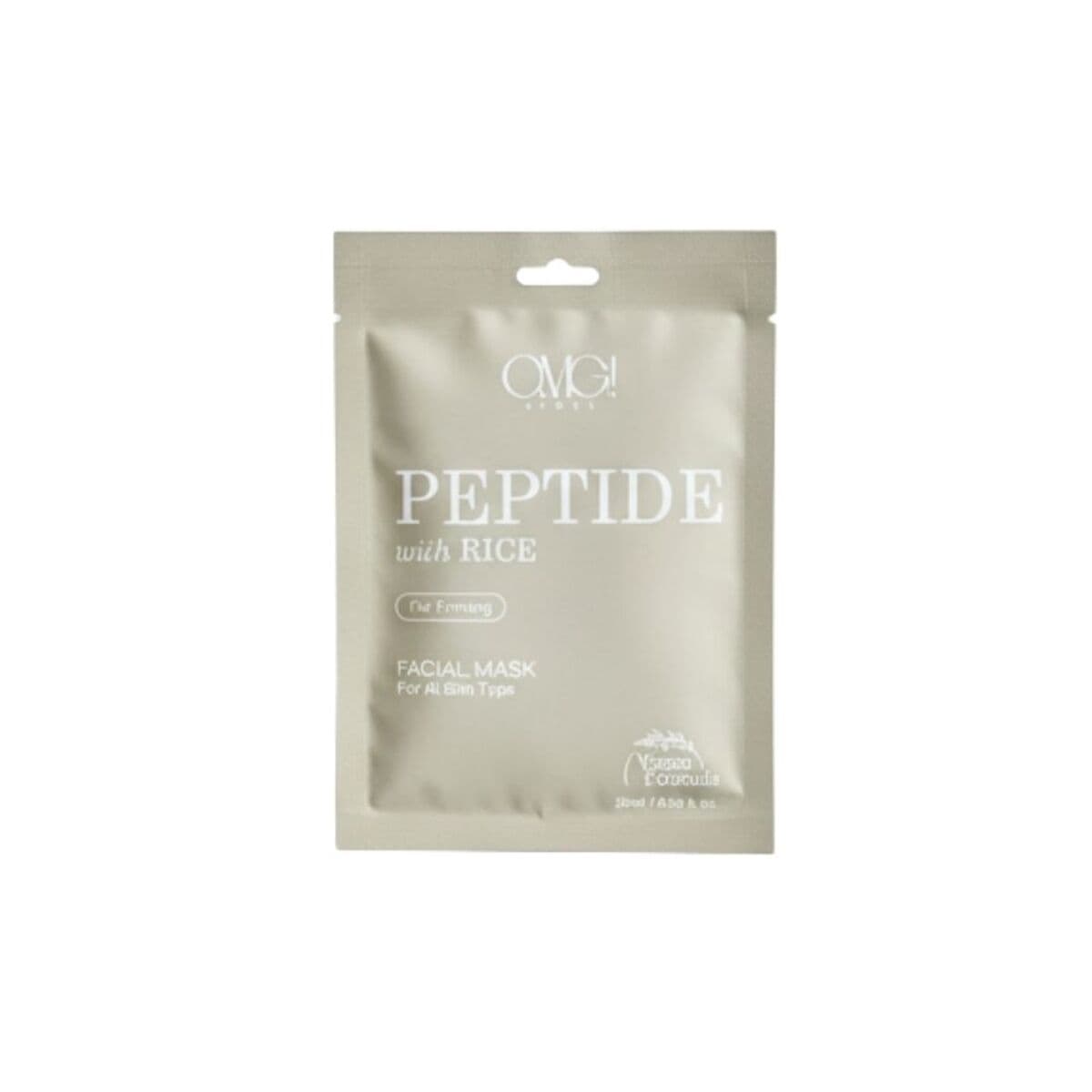 Máscara facial omg peptide with rice