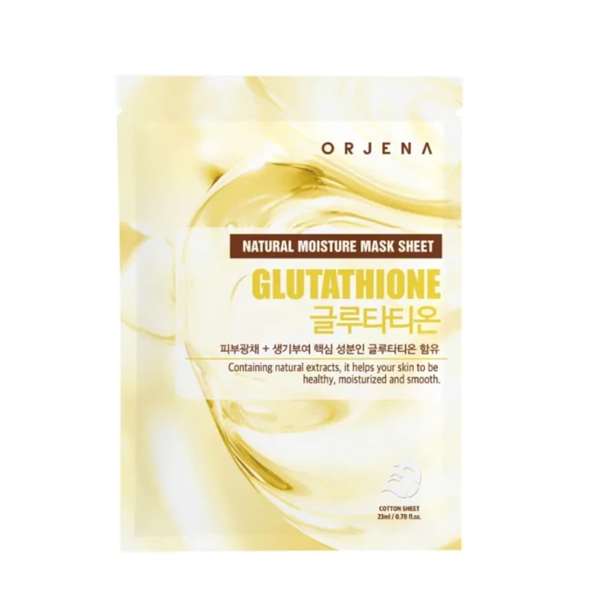 Máscara orjena natural moisture glutathione