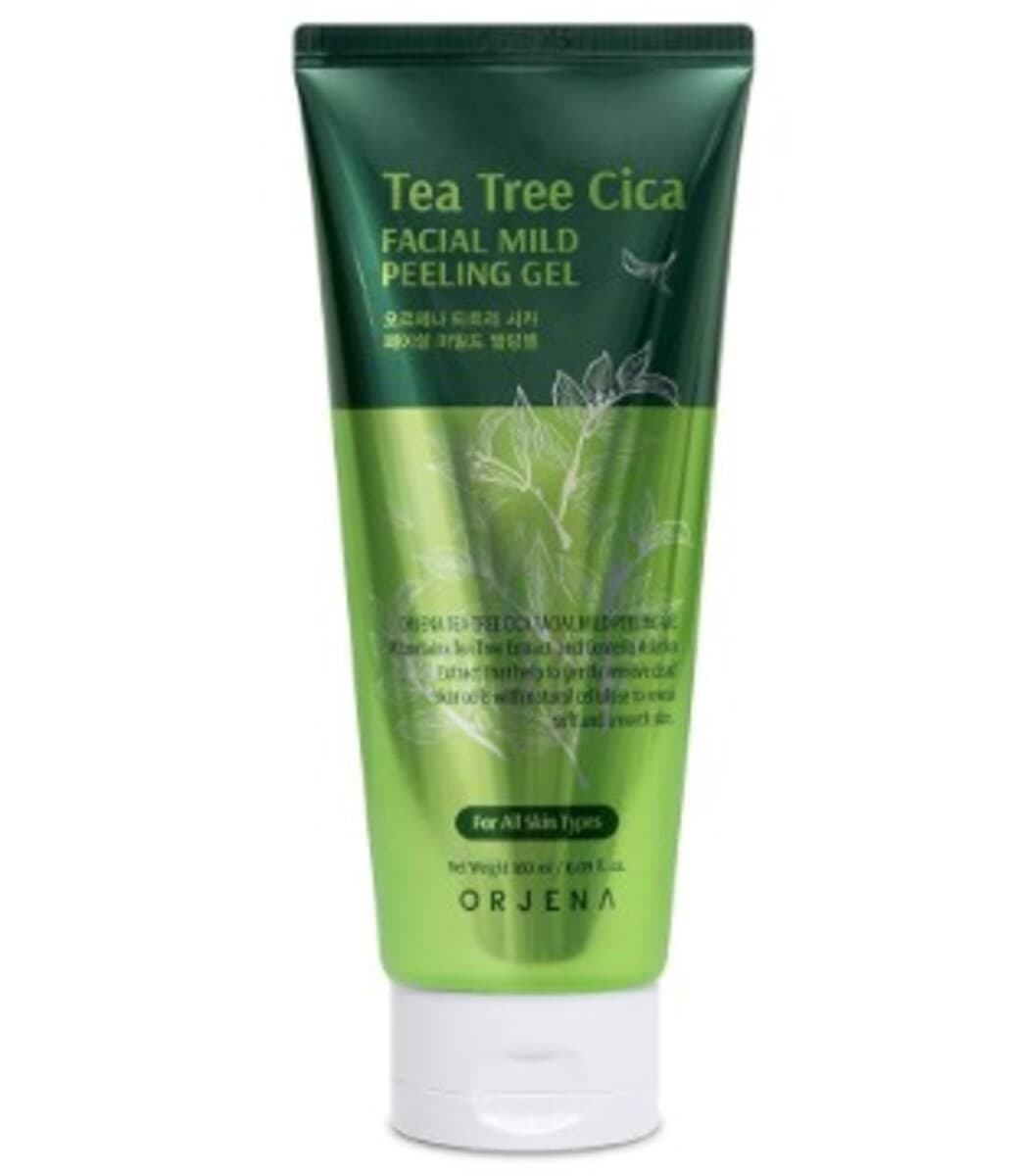 Gel esfoliante orjena tea tree cica facial mild 180ml