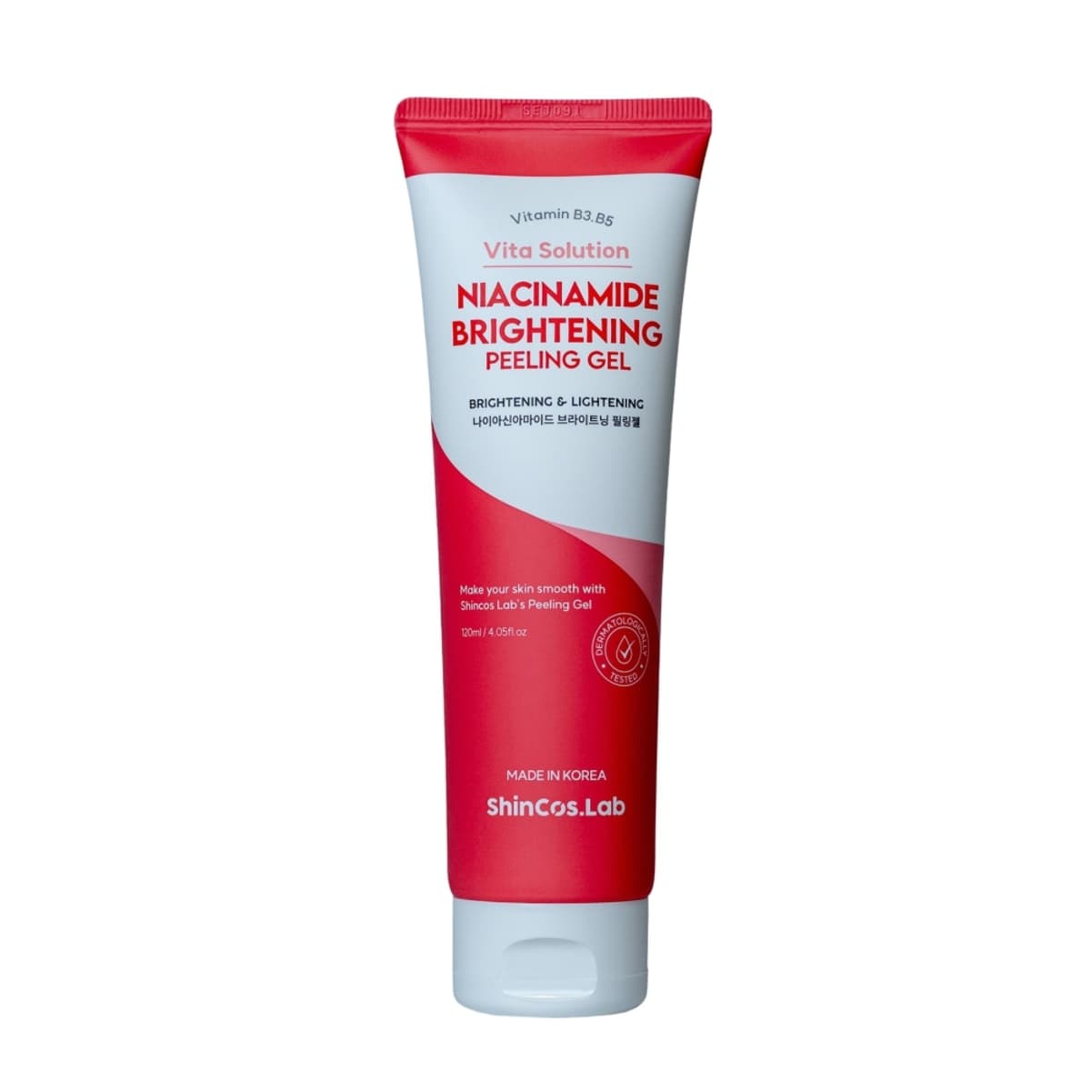 Gel esfoliante shincos.lab niacinamide brightening 120ml