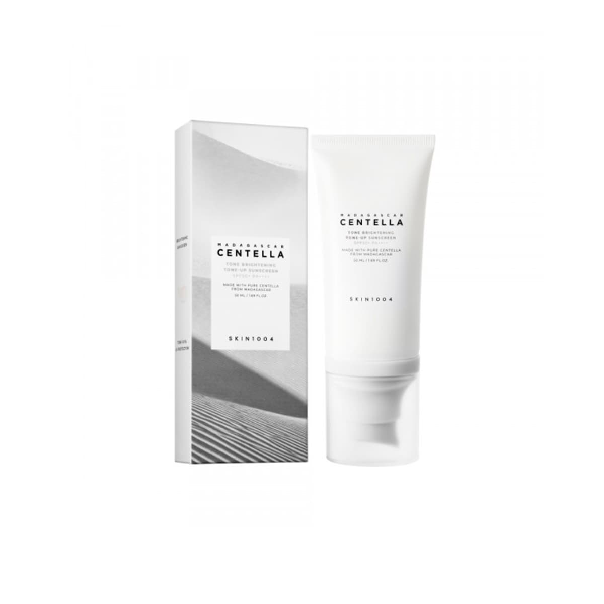 Protetor solar skin1004 madagascar centella tone brightening tone-up spf50+ 50ml