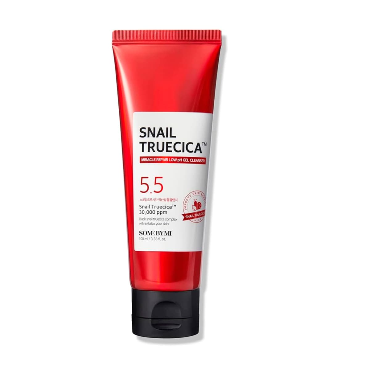 Sabonete facial somebymi snail truecica miracle repair low ph gel 100ml