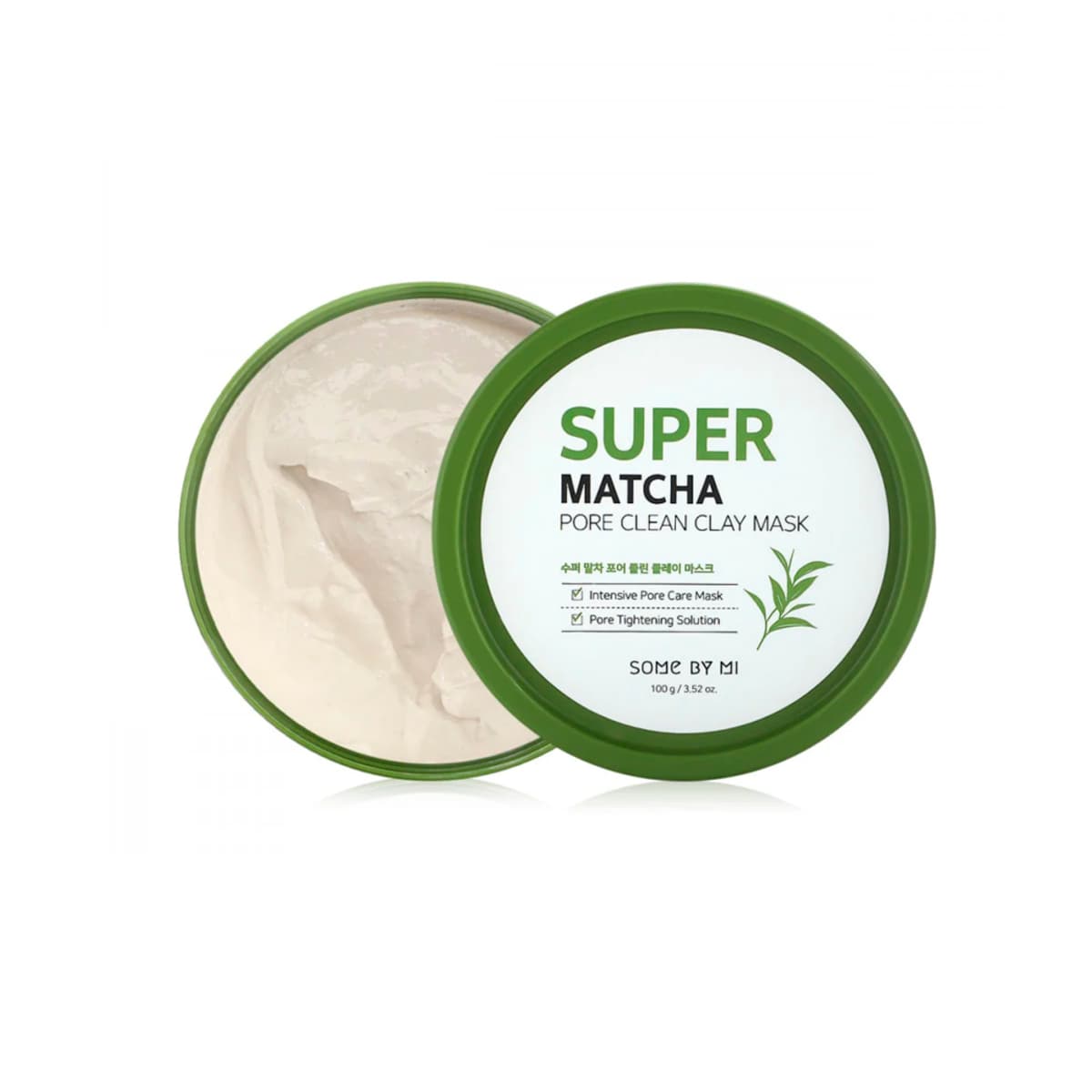 Máscara somebymi super matcha pore clean clay 100g