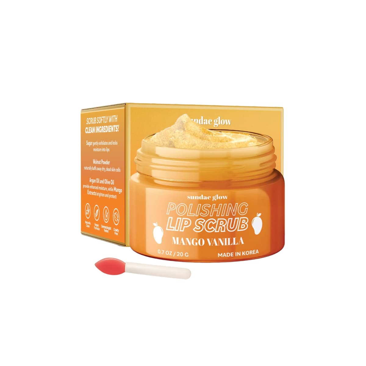 Esfoliante labial sundae glow polishing -mango vanilla 20gr