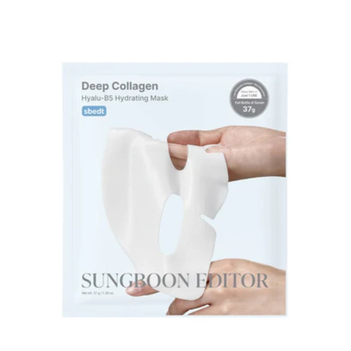 Máscara sungboon editor deep collagen hyalu b5 hydrating