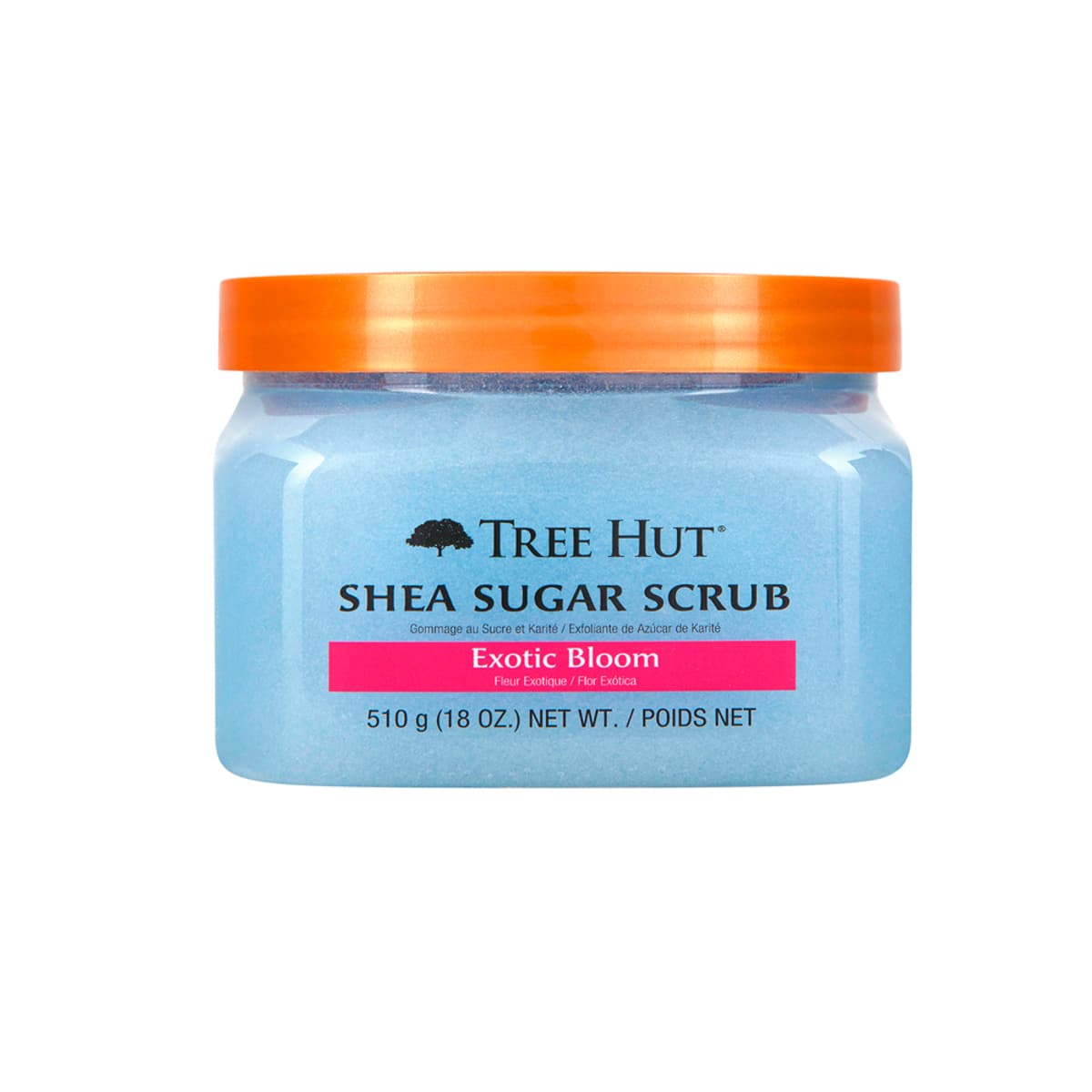 Esfoliante de açúcar tree hut exotic bloom shea