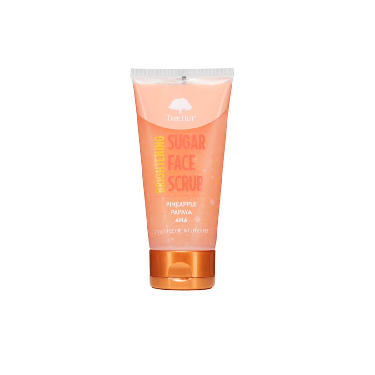 Esfoliante facial de açúcar tree hut pineapple & papaya