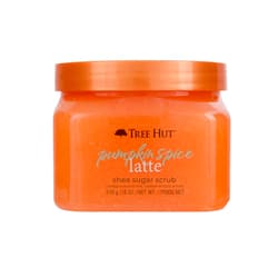 Esfoliante de açúcar tree hut pumpkin spice latte shea 510g