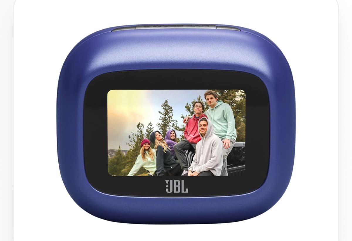 Fone JBL Live Beam 4 Bluetooth Azul