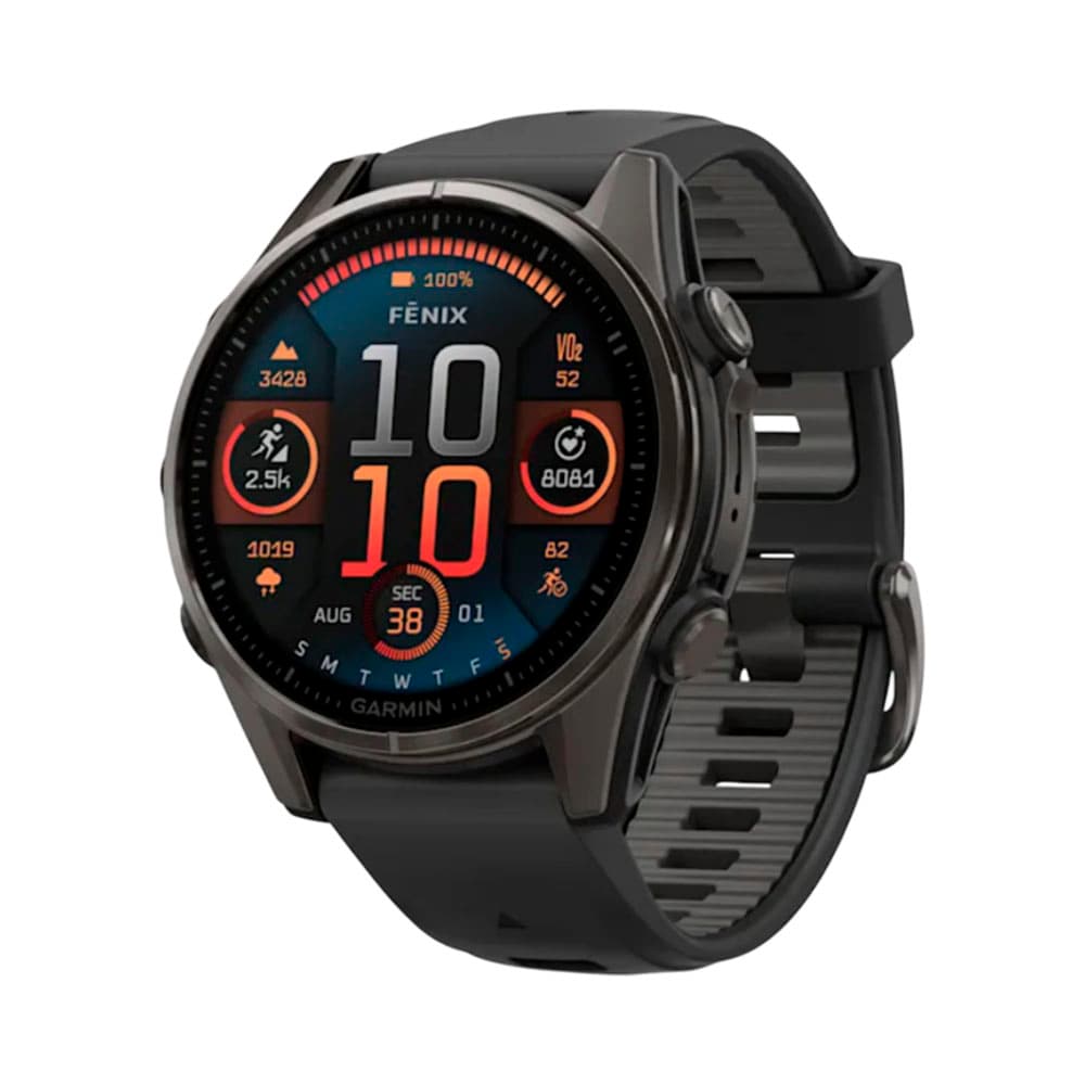 Smartwatch Garmin Fênix 8 010-02903-20 Preto – Eletrônicos