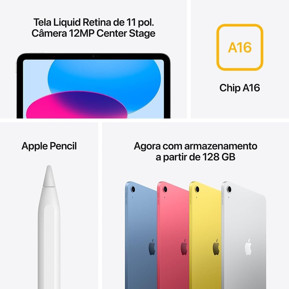 Apple iPad Wi-Fi 128GB A16