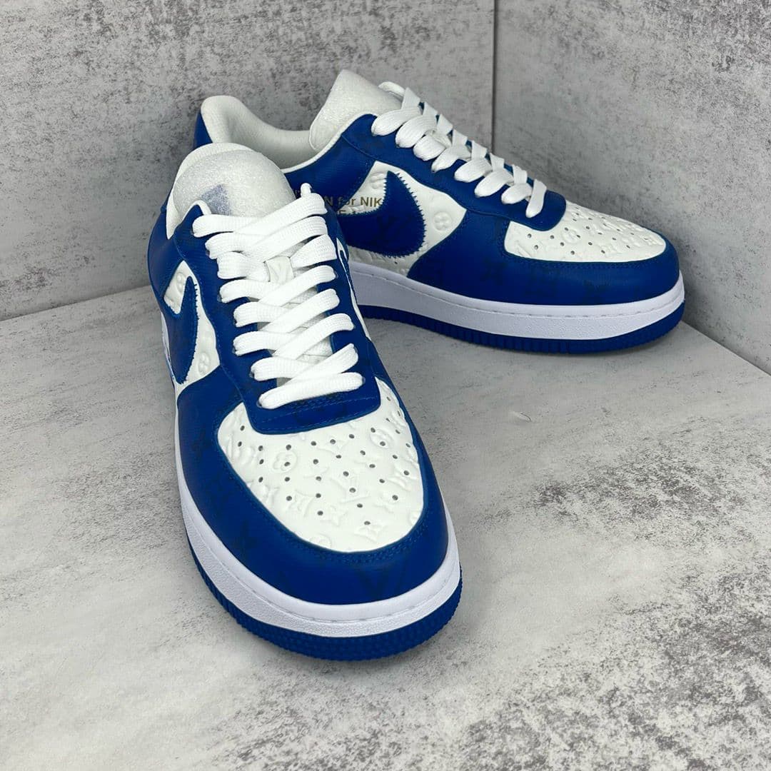Louis Vuitton x Nike Air Force Blue