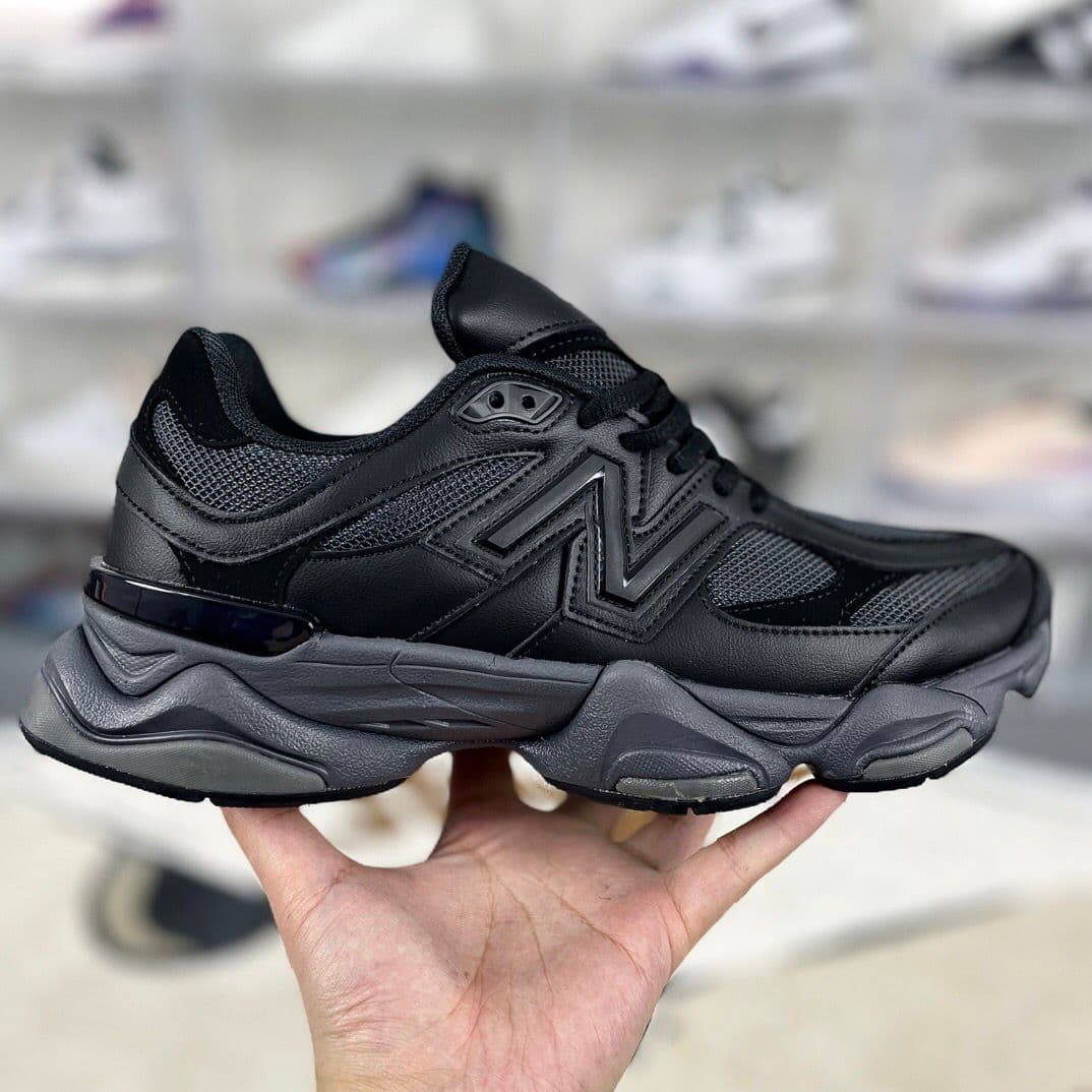 New Balance 9060 Black Grey Sneakers .