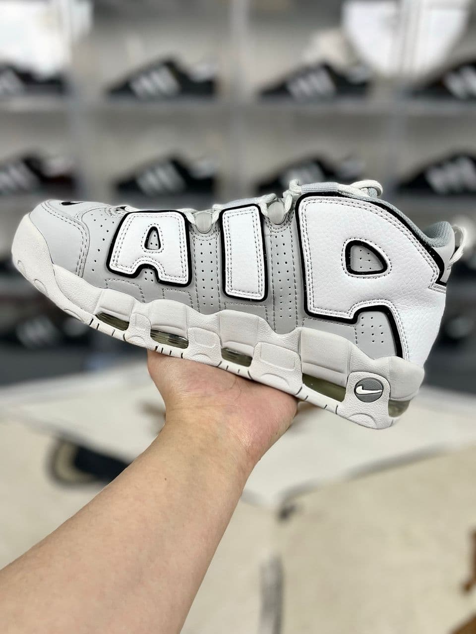 Nike Air More Uptempo White .