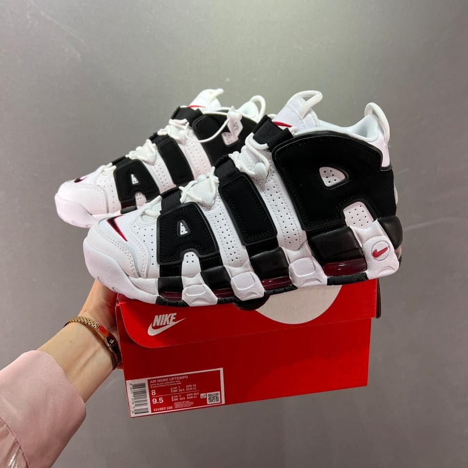 Nike Air More Uptempo White Red