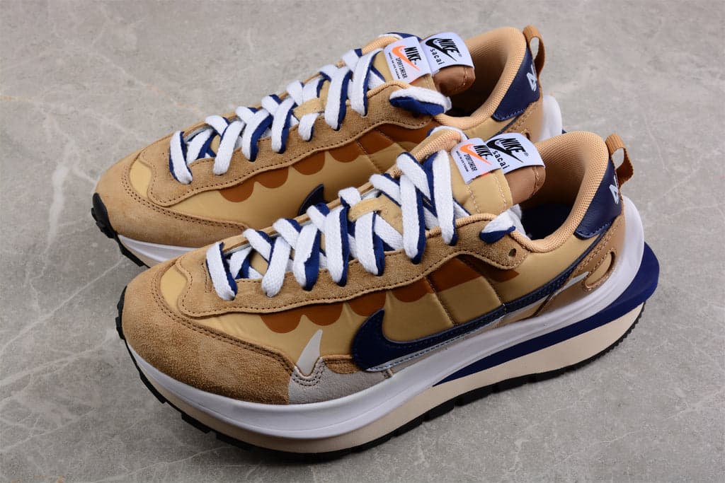 Nike Vaporwaffle sacai Sesame Blue Void DD1875-200 (Pronta entrega)
