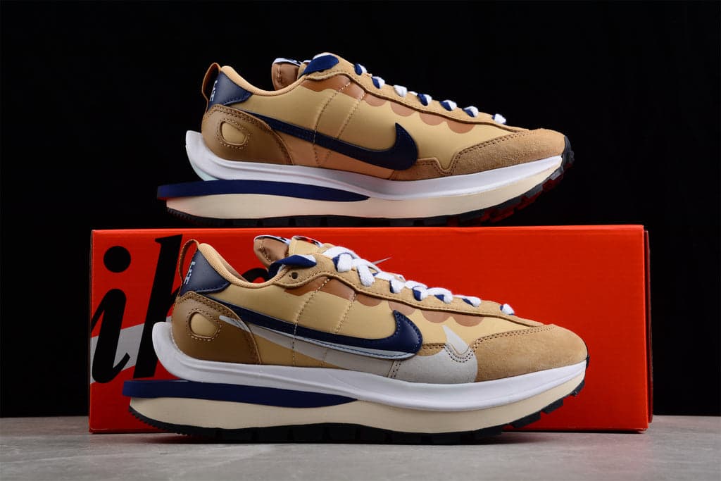Nike Vaporwaffle sacai Sesame Blue Void DD1875-200 (Pronta entrega)