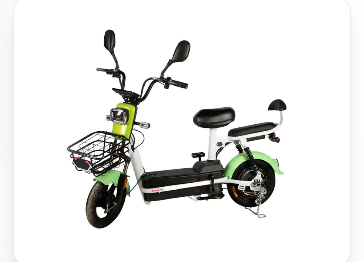 Bicicleta Elétrica Smartfy Verde
