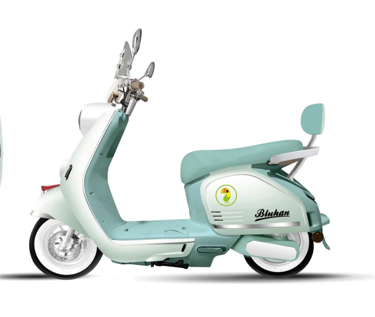 Motocicleta Elétrica Bluhan Paris Pro 1000W