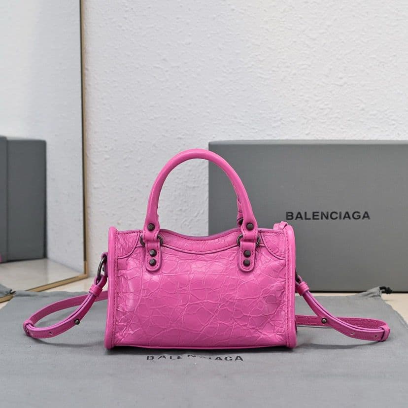 Balenciaga City Mini Pink