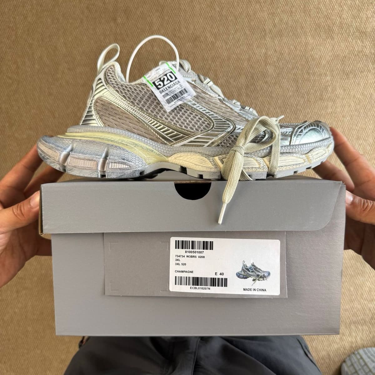 Balenciaga Silver