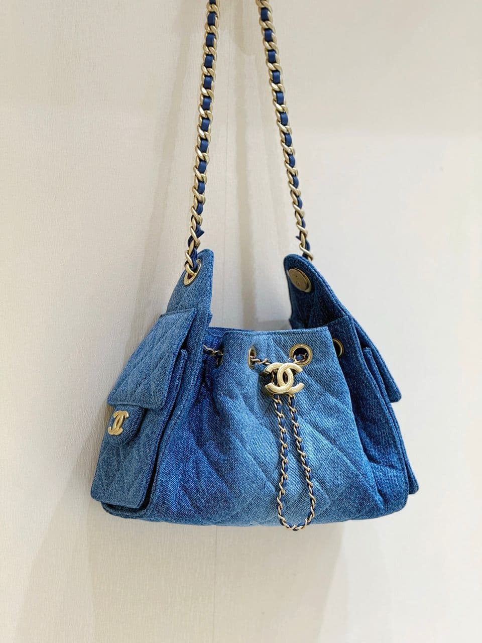 Bolsa CHANEL 25 Cyan Blue