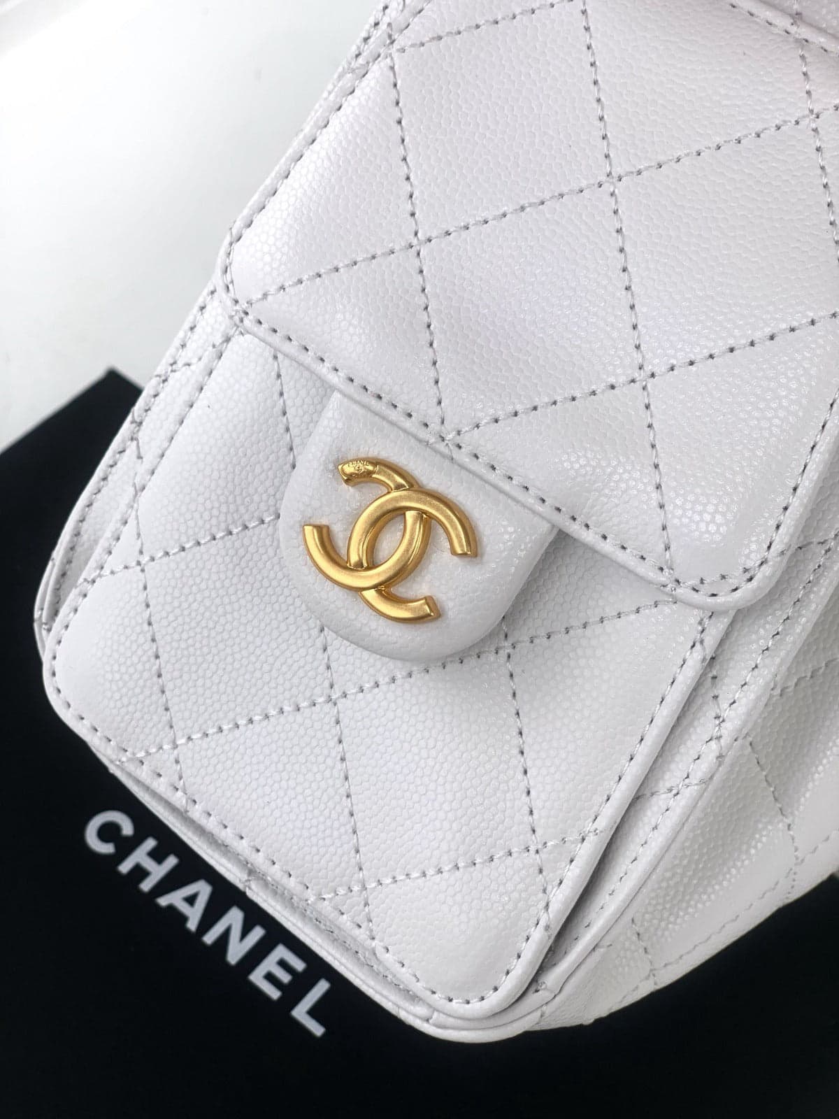 Bolsa CHANEL 25 Mini White