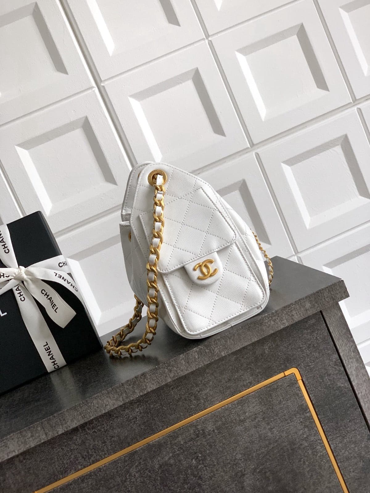 Bolsa CHANEL 25 Mini White