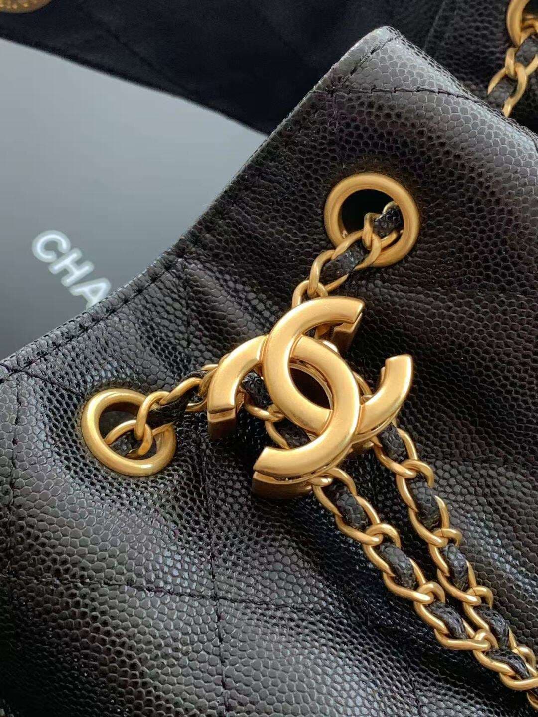 Bolsa Hobo Chanel 25 Black Small