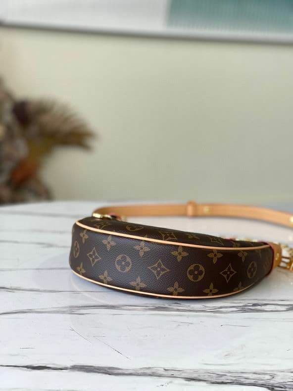 Bolsa Loop Handbag Monogram Brown.