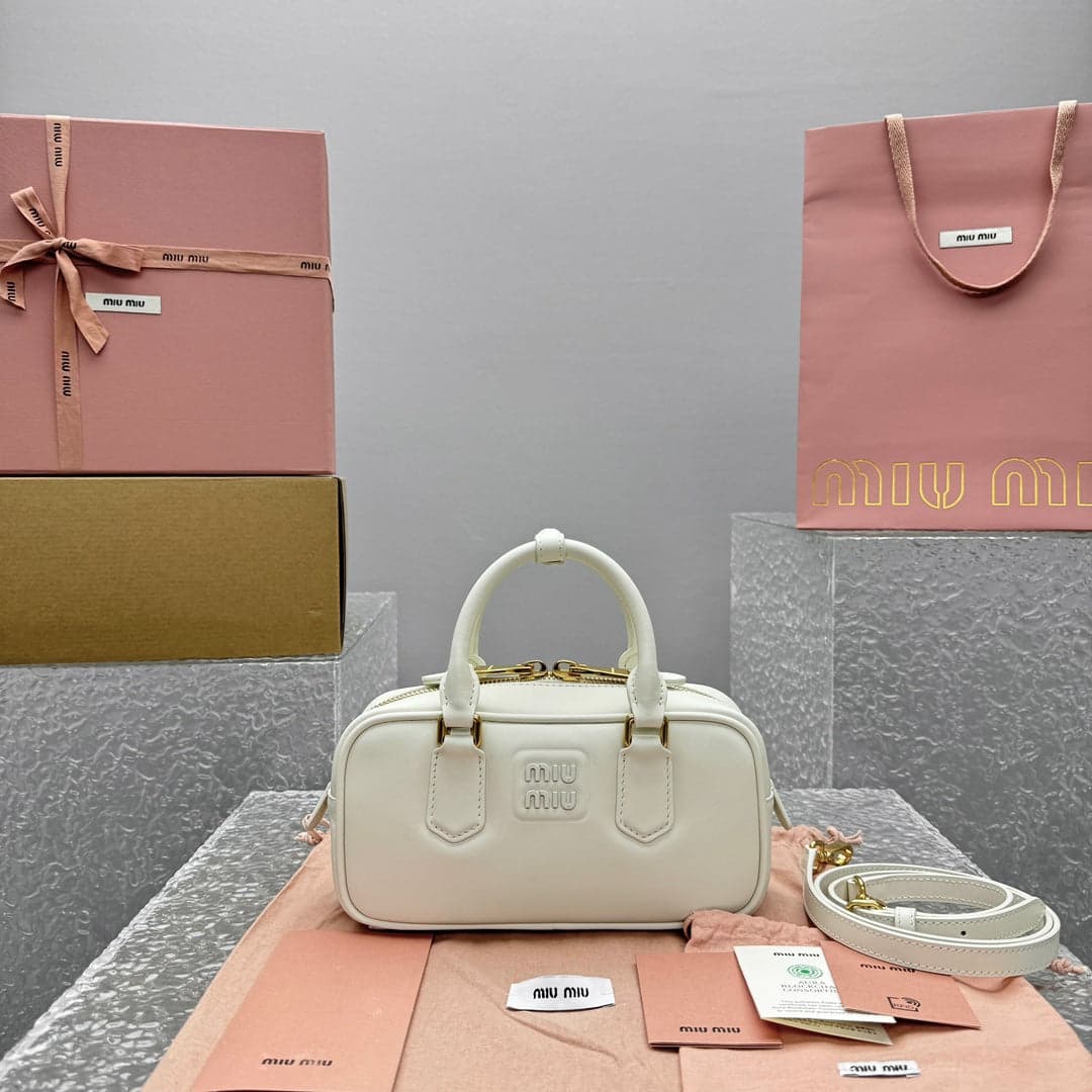 Bolsa Miu Miu Arcadie Leather Bag ( Pronta Entrega )