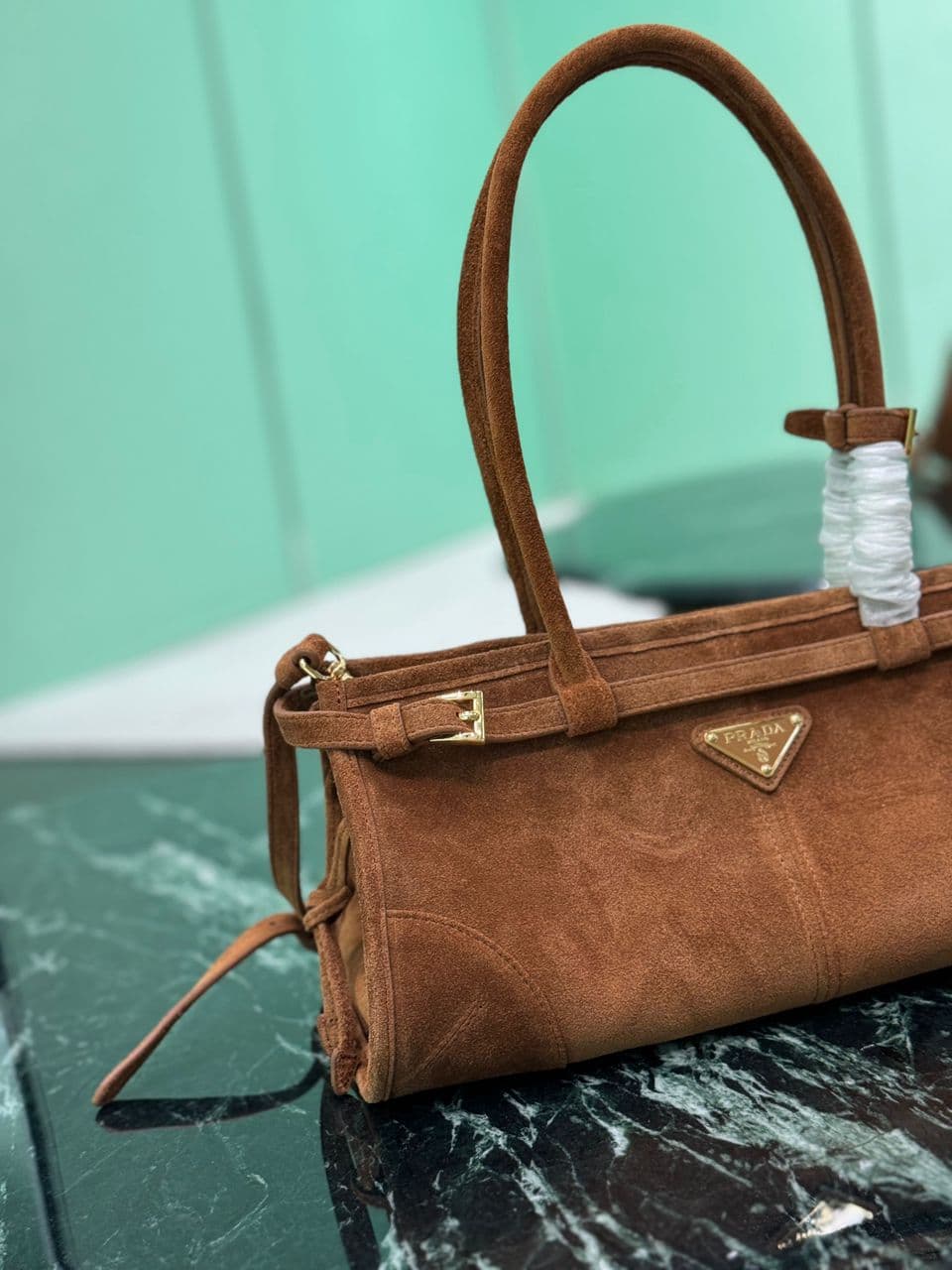Bolsa Prada Richard Camurça